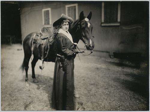 Miss Lula Farr, Pawnee Bill&#039;s Wild West show