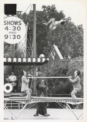 Acrobatic act on Lagoon Stage (2)