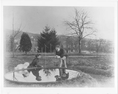 Alice Craft and Dr. Percival Easton Fishing