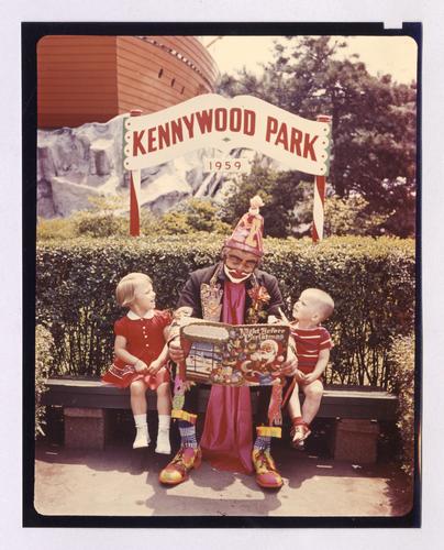 Children and a Clown