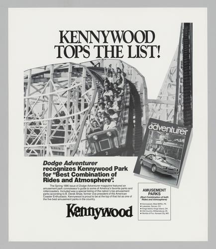 "Kennywood Tops The List" Dodge Adventurer magazine
