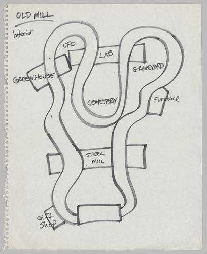Old Mill interior map