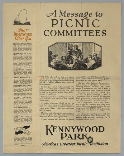 A Message to Picnic Committees