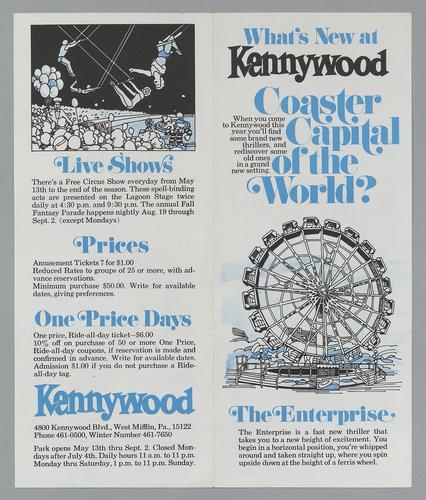 "What's new at Kennywood"