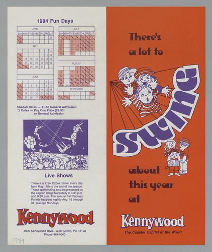 Kennywood "There's a lot to swing about"