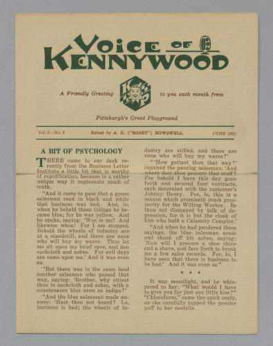 Voice of Kennywood Vol.2-No.3