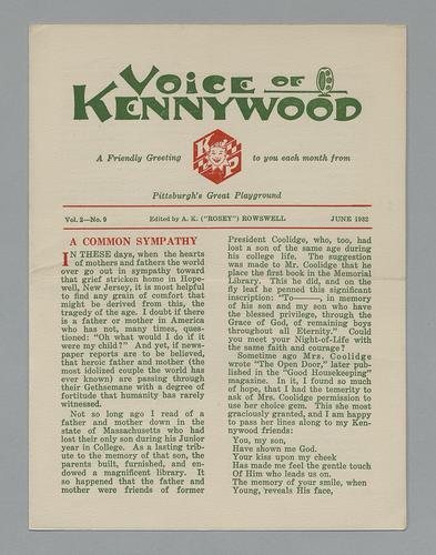 Voice of Kennywood Vol.2-No.9