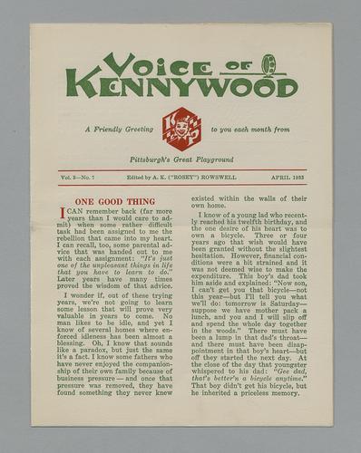 Voice of Kennywood Vol.3-No.7