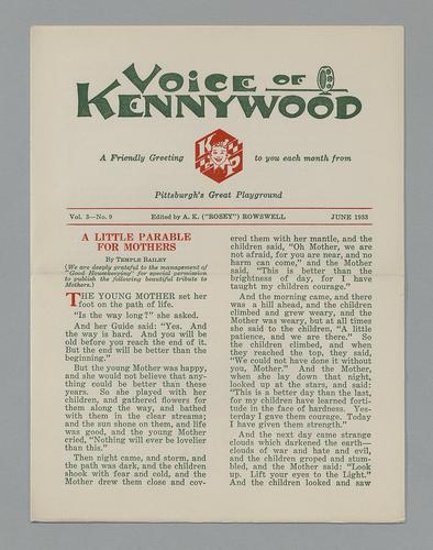 Voice of Kennywood Vol.3-No.9