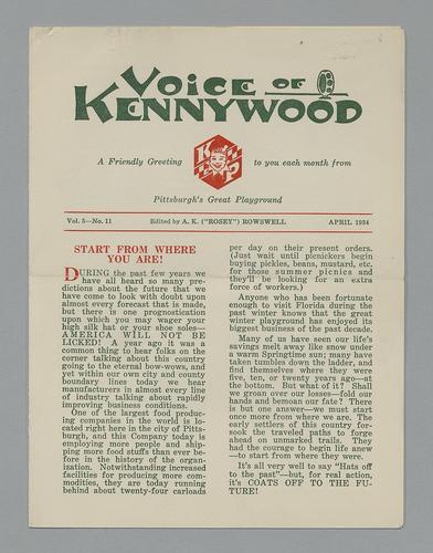 Voice of Kennywood Vol.3-No.11