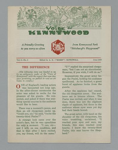Voice of Kennywood Vol.6-No.6