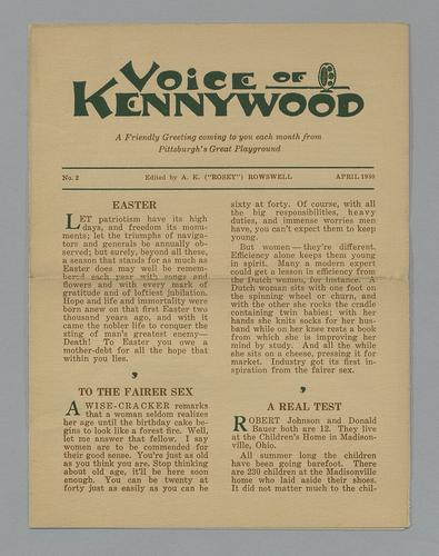Voice of Kennywood Vol.1-No.2