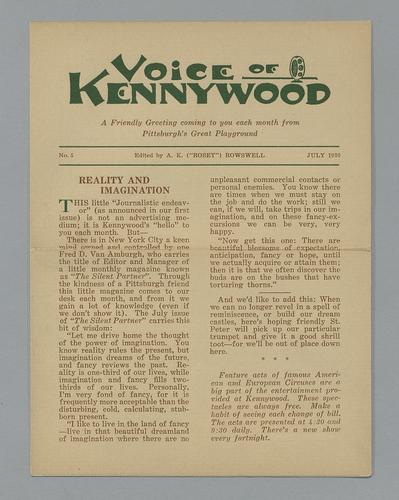 Voice of Kennywood Vol.1-No.5