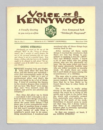 Voice of Kennywood Vol.9-No.7