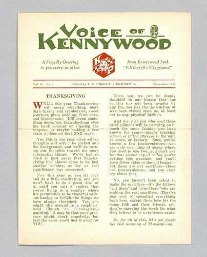 Voice of Kennywood Vol.12-No.1