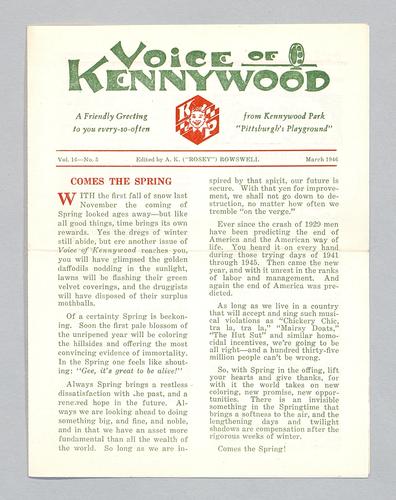 Voice of Kennywood Vol.16-No.5