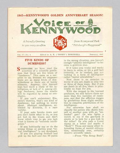 Voice of Kennywood Vol.17-No.4