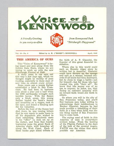 Voice of Kennywood Vol.18-No.6