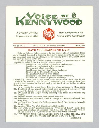 Voice of Kennywood Vol.19-No.5