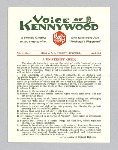 Voice of Kennywood Vol.19-No.6