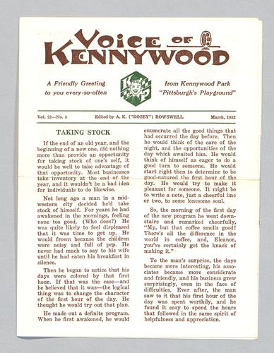 Voice of Kennywood Vol.22-No.5