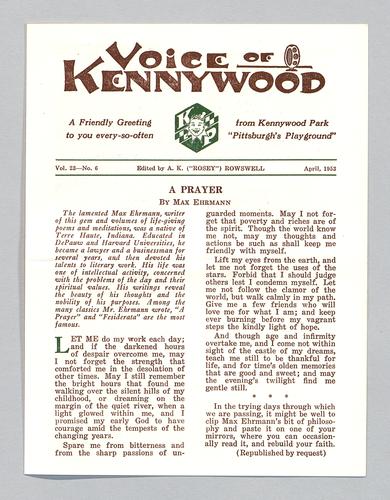 Voice of Kennywood Vol.23-No.6