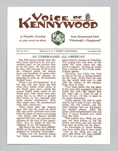 Voice of Kennywood Vol.25-No.1