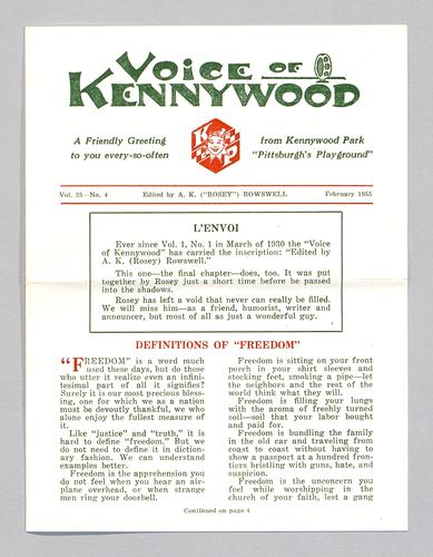 Voice of Kennywood Vol.25-No.4