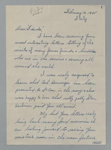 Letter from Charles Dettlinger to Kennywood