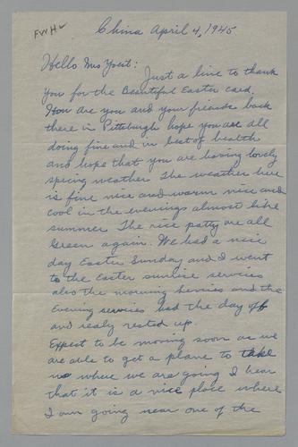 Letter from Joseph P. Williams (Joe) to Kennywood (3)