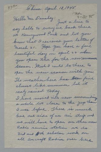 Letter from Joseph P. Williams (Joe) to Kennywood (4)