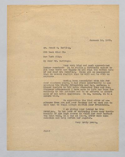 Letter from Kennywood to Frank Darling (3)
