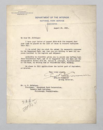 Reply from National Park Service to Kennywood (2)