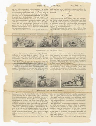 Street Railway Journal Vol. XVI No. 14