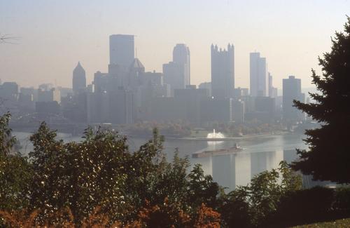 Downtown Pittsburgh and Point State Park