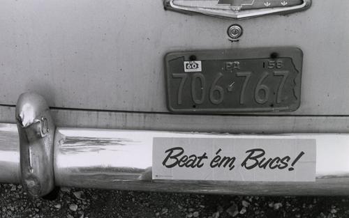 "Beat'em, Bucs!"-Bumper sticker