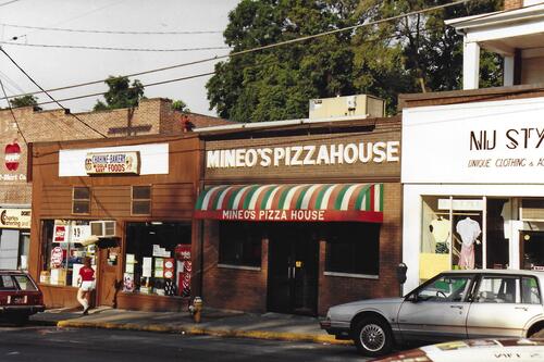 Mineo’s Pizza House, Chahine Bakery, and Nu Style
