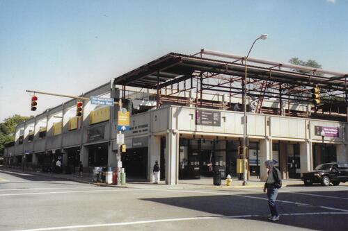 Reconstruction of the Squirrel Hill Branch of Carnegie Library in 2004