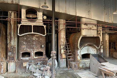 Interior of the Morrowfield Power Plant