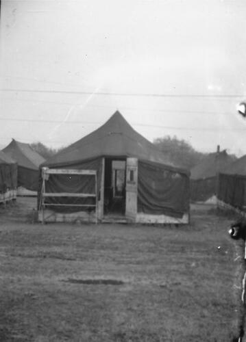 Anti-aircraft Battery Tent in Frick Park 