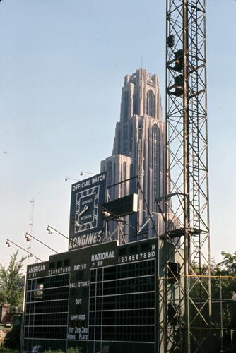 Forbes Field Scoreboard