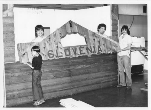 Slovenia booth