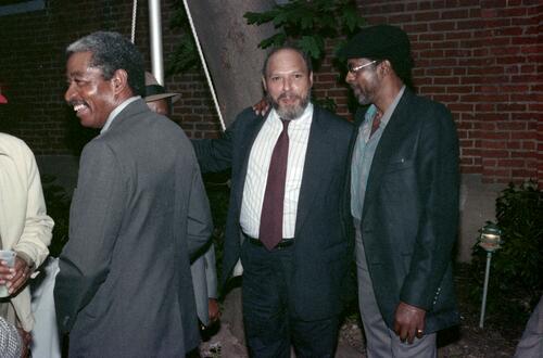 Nick Flournoy, August Wilson, and Chawley P. Williams