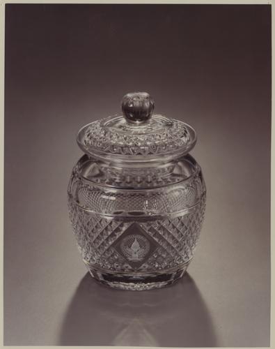 Lenox Crystal Jelly Bean Jar Presented to President Reagan