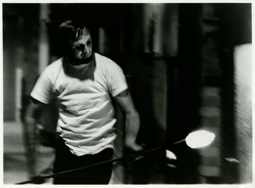 Glass Gatherer at Work