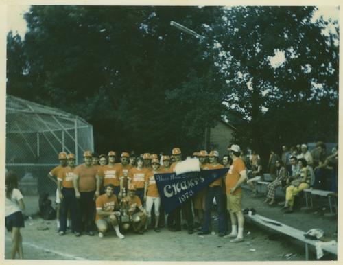 Lenox Crystal Softball Team at Glass House Championship Game