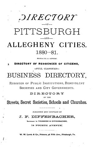 Directory of Pittsburgh and Allegheny for ... 1875/1876-1877/1878