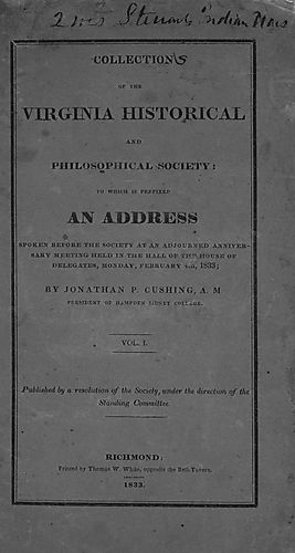 Collections of the Virginia Historical & Philosophical Society