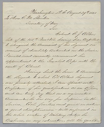 Letter Of Recommendation For Rank Of Colonel