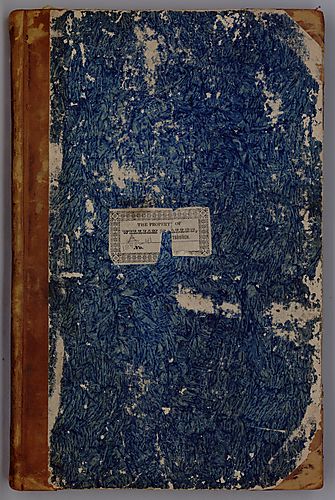 "Notices of Books," Notebook Containing Summaries and Personal Reviews of Books and Journal Entries Accounting Daily Life and Travels